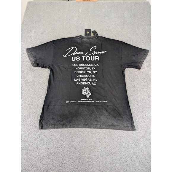 Darc‎ Sport Shirt Mens Medium Black Memento Mori You Weren't There LA Tour 2024 - Picture 6 of 10